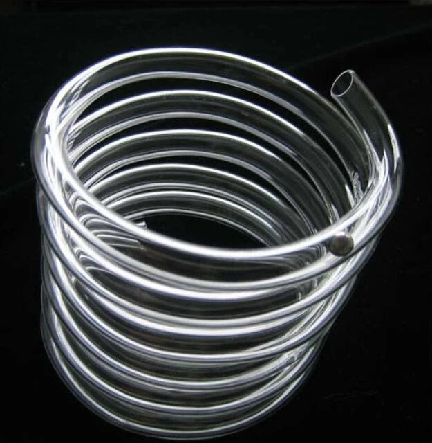 Tube de quartz en spirale résistant à la corrosion